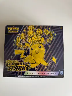 Pokemon TCG Surging Sparks Elite Trainer Box - New & Sealed - Image 1