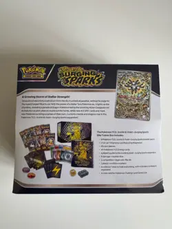 Pokemon TCG Surging Sparks Elite Trainer Box - New & Sealed - Image 2