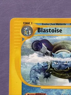 Blastoise - 37/165 - Rare Expedition NM Condition Pokemon Card non holo - Image 3