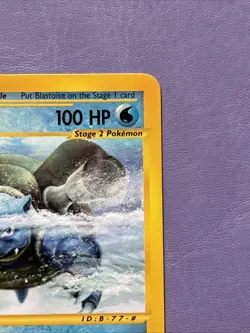 Blastoise - 37/165 - Rare Expedition NM Condition Pokemon Card non holo - Image 4