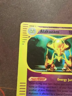 ALAKAZAM 2/144 Reverse Holo Rare Pokemon TCG Skyridge Vintage Card NM - Image 2