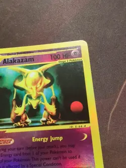 ALAKAZAM 2/144 Reverse Holo Rare Pokemon TCG Skyridge Vintage Card NM - Image 3