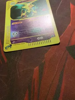 ALAKAZAM 2/144 Reverse Holo Rare Pokemon TCG Skyridge Vintage Card NM - Image 5