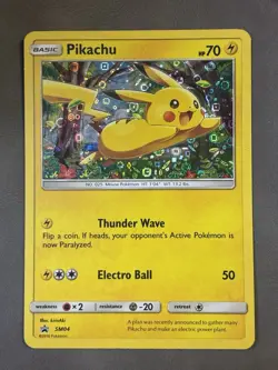 Pokemon TCG - Pikachu SM04 Holo - General Mills Promo - LP to NM Card - Image 1