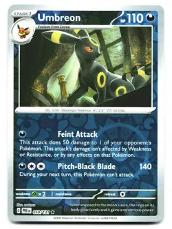 Umbreon SV: Prismatic Evolutions 059/131 Reverse Holo Pokemon NM - Image 1