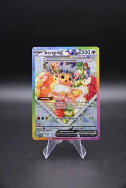 Pokemon TCG Eevee EX 174 Prismatic Evolutions Black Star Promo Card - Image 1
