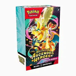 Pokemon TCG Mega Evolution Ascended Heroes Booster Box Bundle - 6 Packs - Image 1