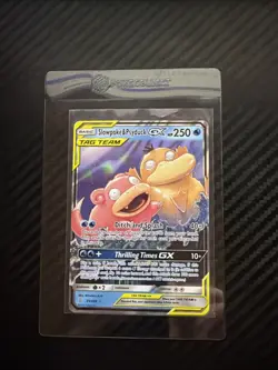 Pokemon TCG Slowpoke Psyduck GX Holo Card 35/236 Sm-Unified Minds - Image 3