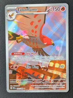 Talonflame 091/088 Me03: Perfect Order Illustration Rare IR NM Near Mint Pokemon - Image 1