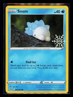 Pokemon Miscellaneous Cards & Products Snom (Holiday Calendar) 084/264 Holo NM - Image 1