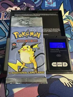 LIGHT WOTC Pokemon Base Set 2 Booster Packs Long Stem Packs Full Artwork Set - Image 5
