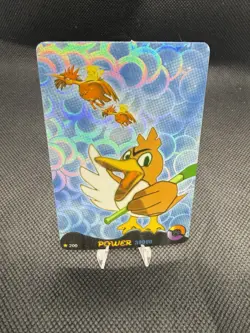 Power 30000 Vintage Pokemon Prism Sticker Farfetch’d & Fearow - Image 1