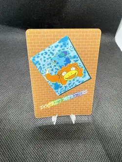 Power 30000 Vintage Pokemon Prism Sticker Slowpoke & Nidoran - Image 2