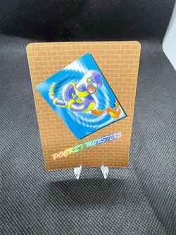 Power 30000 Vintage Pokemon Prism Sticker Ekans & Charmander - Image 2