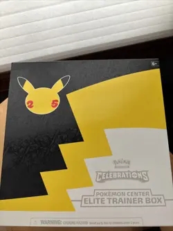 Pokemon Center Celebrations Elite Trainer Box ETB Pokemon TCG 25th Anniversary!! - Image 1