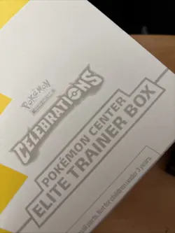 Pokemon Center Celebrations Elite Trainer Box ETB Pokemon TCG 25th Anniversary!! - Image 3
