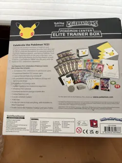 Pokemon Center Celebrations Elite Trainer Box ETB Pokemon TCG 25th Anniversary!! - Image 5