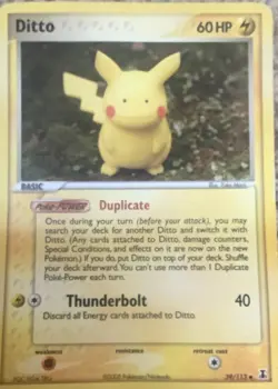 Ditto 39/113 Delta Species 2005 English Uncommon Non-Holo Regular 60 HP - Image 1
