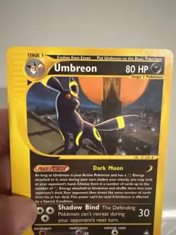 Pokemon TCG Umbreon Aquapolis 41/147 Regular Card NM - Image 1