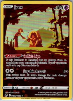 Jynx TG04/TG30 SWSH12: Silver Tempest Trainer Gallery - Pokemon Card - NM - Image 1