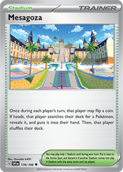 1x Mesagoza 178/198 Scarlet & Violet Pokemon TCG Card NM - Image 1