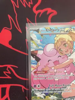 Pokemon TCG Lillie's Clefairy EX SIR 280/217 Ascended Heroes NM - Image 3