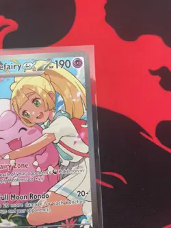 Pokemon TCG Lillie's Clefairy EX SIR 280/217 Ascended Heroes NM - Image 4