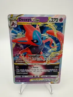 Deoxys VSTAR SWSH268 Holo Promo Sword & Shield Promo Pokemon Near Mint - Image 1