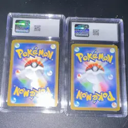 Pokemon TCG CGC Graded Japanese Holo 2-Card Lot N's Reshiram Zekrom 2025 - Image 2