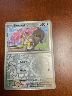 Skwovet 131/159 Journey Together Reverse Holo Pokemon TCG Card - Image 1