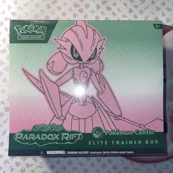Paradox Rift Pokemon Center Elite Trainer Box Iron Valiant ETB Exclusive, Sealed - Image 2