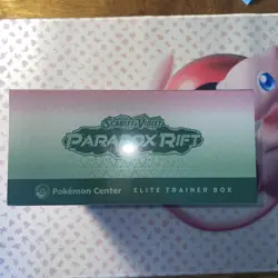 Paradox Rift Pokemon Center Elite Trainer Box Iron Valiant ETB Exclusive, Sealed - Image 3