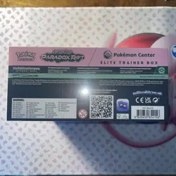Paradox Rift Pokemon Center Elite Trainer Box Iron Valiant ETB Exclusive, Sealed - Image 5
