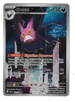 Pokemon TCG Chaos Rising 2026 093/086 Crobat Illustration Rare Holo 27914 - Image 1