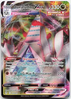 Duraludon VMAX 123/203 Holo VMAX Rare Evolving Skies Pokemon Near Mint - Image 1