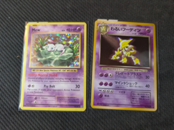 Dark Alakazam No. 065 Japanese Team Rocket + Mew 53/108 XY Evolutions Lot - Image 1