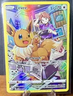 Pokemon Eevee - TG11/TG30 - Character Rare NM-Mint Brilliant Stars - Image 1