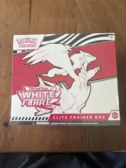 Pokemon TCG Scarlet & Violet—White Flare Elite Trainer Box Reshiram - Image 1