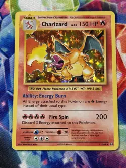 2016 Pokemon TCG XY Evolutions Holo 11/108 Charizard - Image 1