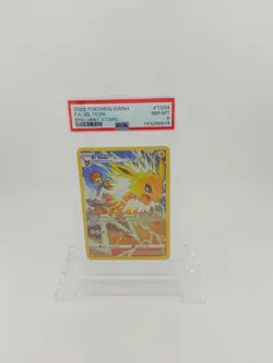 2022 Pokemon Brilliant Stars Jolteon Trainer Gallery Full Art #TG04/TG30 PSA 8 - Image 3