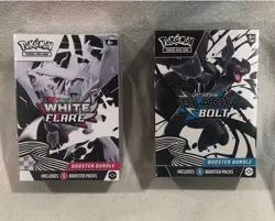 Pokemon TCG Black Bolt & White Flare Booster Bundles, NEW & SEALED - Image 1