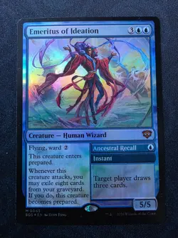 MTG Emeritus of Ideation FOIL #45 Secrets of Strixhaven SOS Mythic NM 2026 - Image 1