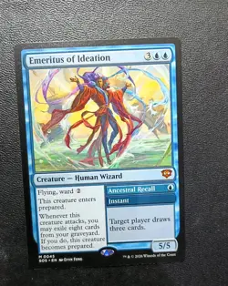 MTG Emeritus of Ideation 0045 (M) Secrets of Strixhaven (SOS) Non Foil NM/Mint - Image 4