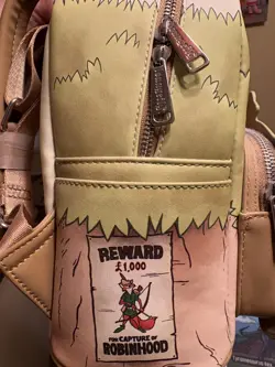 RARE *Loungefly Disney Robin Hood Carriage Mini Backpack Limited Edition of 1700 - Image 4
