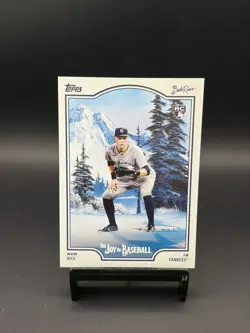 2025 Topps X Bob Ross the Joy of Baseball - Ben Rice #84 (RC) - Image 1