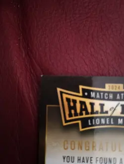 Topps Match Attax Champions League 2024/25 Hall of Fame Lionel Messi Card - Image 4