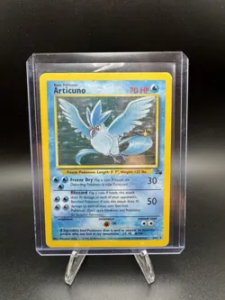 Articuno 2/62 Fossil Holo Rare Pokemon Card WOTC 1999 Vintage - Image 1