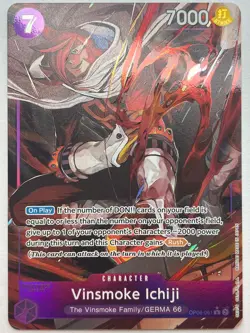 Vinsmoke Ichiji (Alt Art) R OP06-061 - Wings of the Captain - One Piece TCG - Image 1
