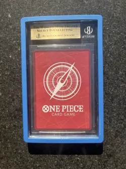 Bandai One Piece Monkey D. Luffy EB02-010 Leader Promo BGS 9.5 LA Dodgers Day - Image 4