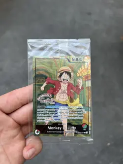 2026 ONE PIECE SPECIAL GREVIN MUSEUM MONKEY D LUFFY PROMO CARD - IN HAND 6/26/26 - Image 1